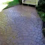 Stamped Concrete driveway